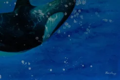 XXL Öl Gemälde 'Under the Surface' | Handgemaltes Unikat