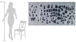 XXL Öl Gemälde 'Unique Pieces' | Handgemaltes Unikat