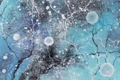 XXL Öl Gemälde 'Universe Connections' | Handgemaltes Unikat
