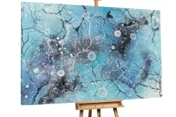 XXL Öl Gemälde 'Universe Connections' | Handgemaltes Unikat