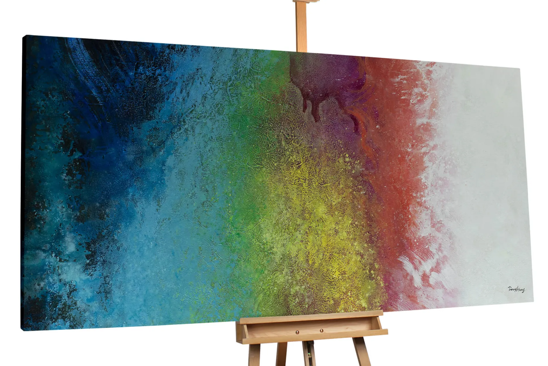 XXL Öl Gemälde 'Universe of Color' | Handgemaltes Unikat