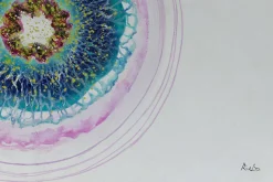 XXL Öl Gemälde 'Universe of Jellyfish' | Handgemaltes Unikat