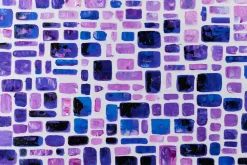 XXL Öl Gemälde 'Variety of Violet' | Handgemaltes Unikat