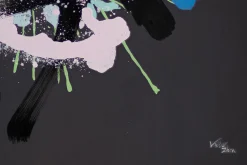 XXL Öl Gemälde 'Verborgen im Dunkeln' | Handgemaltes Unikat