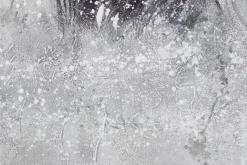 XXL Öl Gemälde 'Versteckt unter Schnee' | Handgemaltes Unikat
