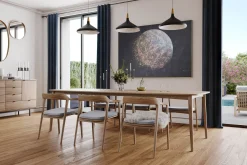 XXL Öl Gemälde 'Verzauberter Mond' | Handgemaltes Unikat