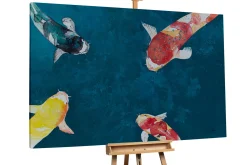 XXL Öl Gemälde 'Vibrant Serenity' | Handgemaltes Unikat