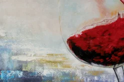 XXL Öl Gemälde 'Vino Veritas' | Handgemaltes Unikat