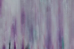 XXL Öl Gemälde 'Violet mountains' | Handgemaltes Unikat