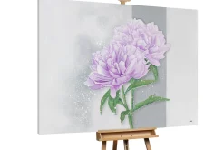 XXL Öl Gemälde 'Violette Eleganz' | Handgemaltes Unikat