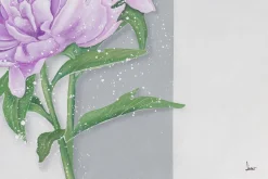 XXL Öl Gemälde 'Violette Eleganz' | Handgemaltes Unikat