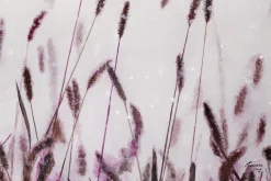XXL Öl Gemälde 'Violettes Schilf' | Handgemaltes Unikat