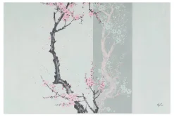 XXL Öl Gemälde 'Virtue of Sakura' | Handgemaltes Unikat