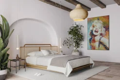 XXL Öl Gemälde 'Vivacious Marylin' | Handgemaltes Unikat