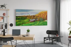 XXL Öl Gemälde 'Vivid Autumn' | Handgemaltes Unikat