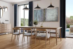 XXL Öl Gemälde 'Von Blau zu Grün' | Handgemaltes Unikat