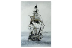 XXL Öl Gemälde 'Voyage of the Pirates' | Handgemaltes Unikat
