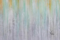 XXL Öl Gemälde 'Warme Brise' | Handgemaltes Unikat