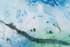 XXL Öl Gemälde 'Wasserrauschen' | Handgemaltes Unikat