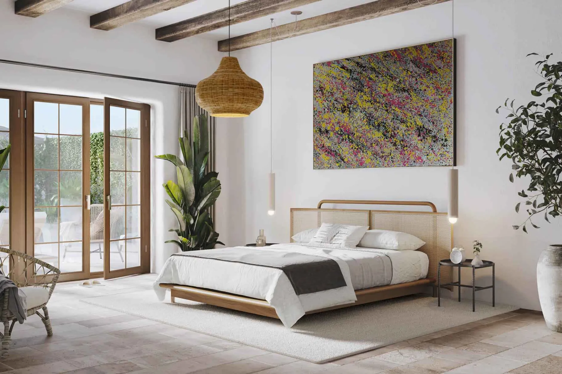 XXL Öl Gemälde 'Watercolor Creation' | Handgemaltes Unikat