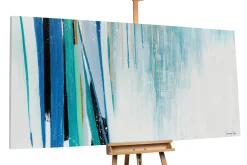 XXL Öl Gemälde 'Waterfall Colours' | Handgemaltes Unikat