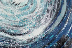 XXL Öl Gemälde 'Waves in Action' | Handgemaltes Unikat