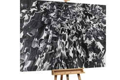 XXL Öl Gemälde 'Waves of the Night' | Handgemaltes Unikat