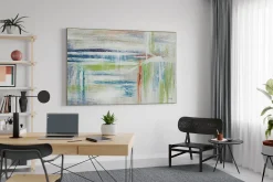 XXL Öl Gemälde 'Welt in Pastell' | Handgemaltes Unikat