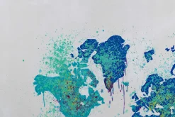 XXL Öl Gemälde 'Wertvolle Welt' | Handgemaltes Unikat