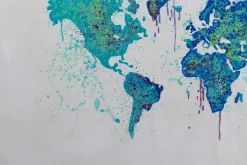 XXL Öl Gemälde 'Wertvolle Welt' | Handgemaltes Unikat