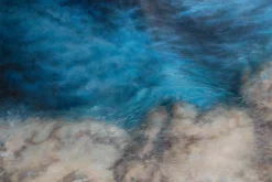 XXL Öl Gemälde 'Wetterleuchten' | Handgemaltes Unikat