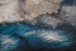 XXL Öl Gemälde 'Wetterleuchten' | Handgemaltes Unikat