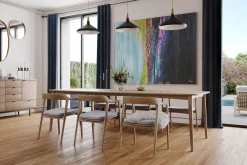 XXL Öl Gemälde 'Where Night and Day Meet' | Handgemaltes Unikat