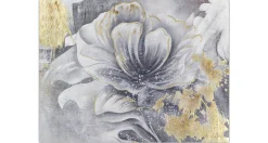 XXL Öl Gemälde 'White Elegance' | Handgemaltes Unikat