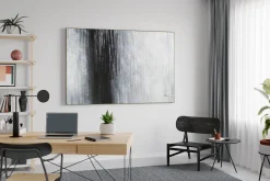 XXL Öl Gemälde 'White Noise' | Handgemaltes Unikat