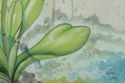 XXL Öl Gemälde 'Wilde Orchidee' | Handgemaltes Unikat