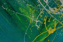 XXL Öl Gemälde 'Wild Splashes' | Handgemaltes Unikat