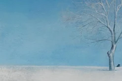 XXL Öl Gemälde 'Winterpanorama' | Handgemaltes Unikat