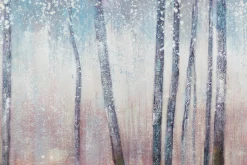 XXL Öl Gemälde 'Winter's Arrival' | Handgemaltes Unikat