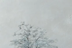 XXL Öl Gemälde 'Winterspaziergang' | Handgemaltes Unikat