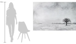 XXL Öl Gemälde 'Winterzauber' | Handgemaltes Unikat