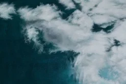 XXL Öl Gemälde 'Wolken über dem Ozean' | Handgemaltes Unikat