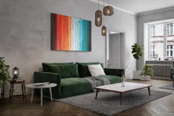 XXL Öl Gemälde 'Wood Spectrum' | Handgemaltes Unikat
