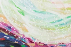 XXL Öl Gemälde 'World of Rainbows' | Handgemaltes Unikat