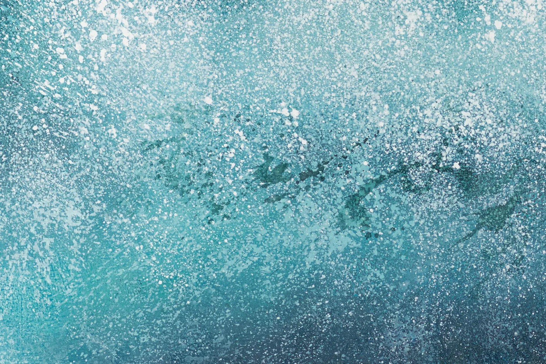 XXL Öl Gemälde 'Wut des Poseidon' | Handgemaltes Unikat