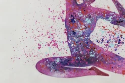 XXL Öl Gemälde 'Yoga in Colours' | Handgemaltes Unikat