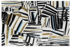 XXL Öl Gemälde 'Zebra meets Art' | Handgemaltes Unikat