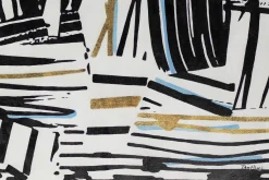 XXL Öl Gemälde 'Zebra meets Art' | Handgemaltes Unikat