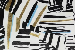 XXL Öl Gemälde 'Zebra meets Art' | Handgemaltes Unikat
